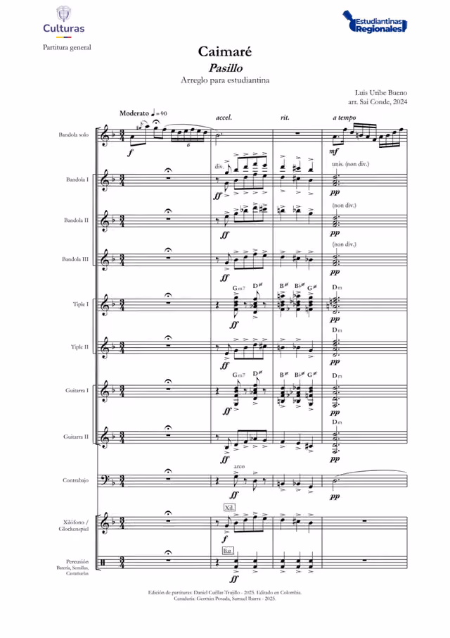 Pasillo Caimare — Página 1