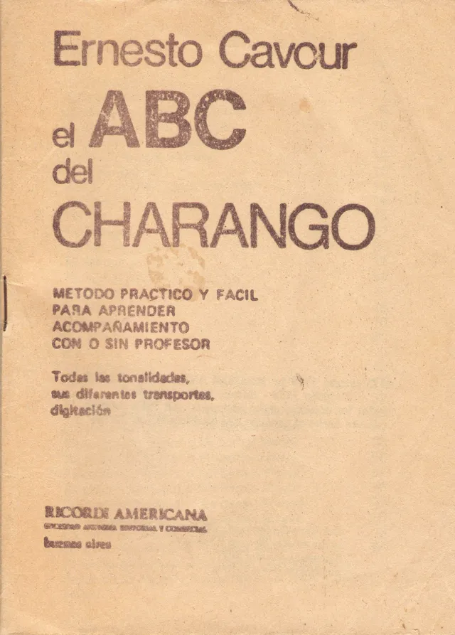 El ABC del charango, by Ernesto Cavour