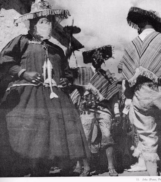 Kullawada de Puno, Perú, 1939