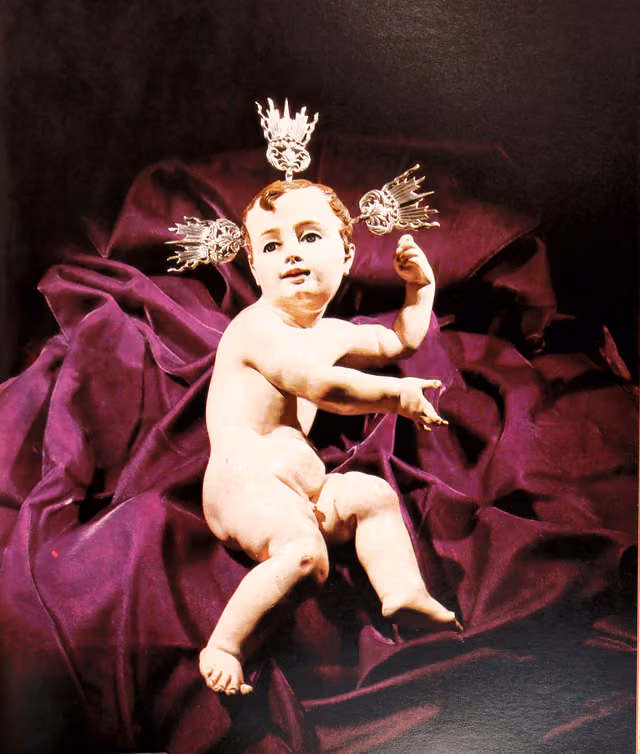 Niño Jesús despierto, iglesia de San Francisco de Quito