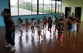 Dance class (Casa de la Cultura Ecuatoriana, 2014)