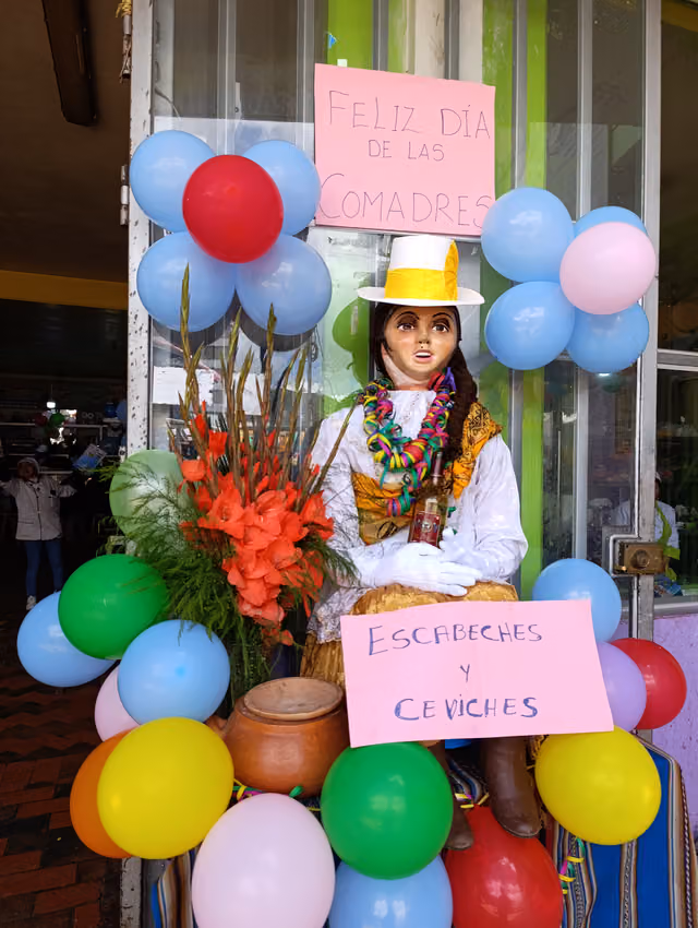 Festividad de Comadres Cusco, Mercado de Wanchaq 31
