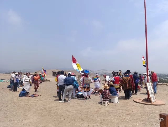 Pachacamac ceremony, Qhapaq Inti Raymi pilgrimage 2024 (20)