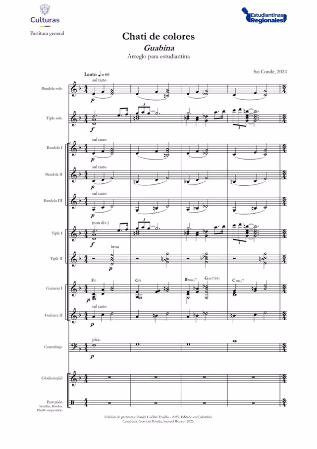 Guabina Chati De Colores — Page 1