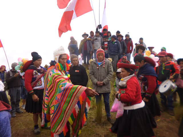 Linderaje boundary-walking, Fortaleza community, Cusco 2019 (photo 29)