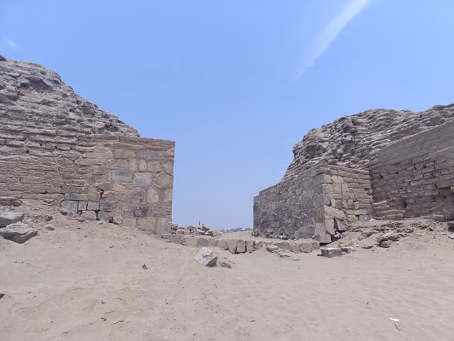 Entrance to Pachacamac, Qhapaq Inti Raymi pilgrimage 2024