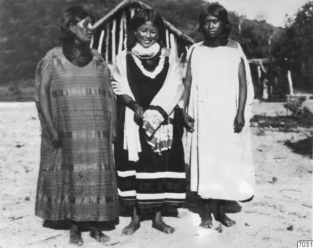 Chiriguano party-costume footwear, Yumbía (Bolivia), 1929