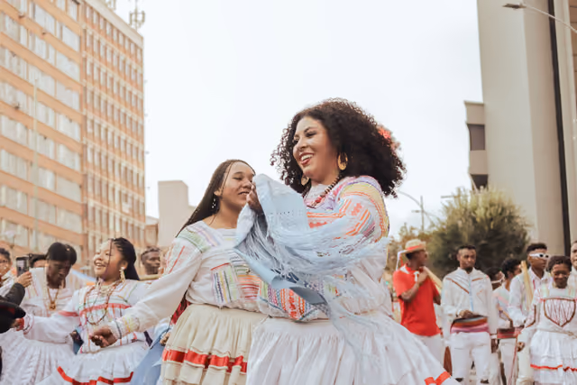 Parade in La Paz: Afro-Bolivian saya 2