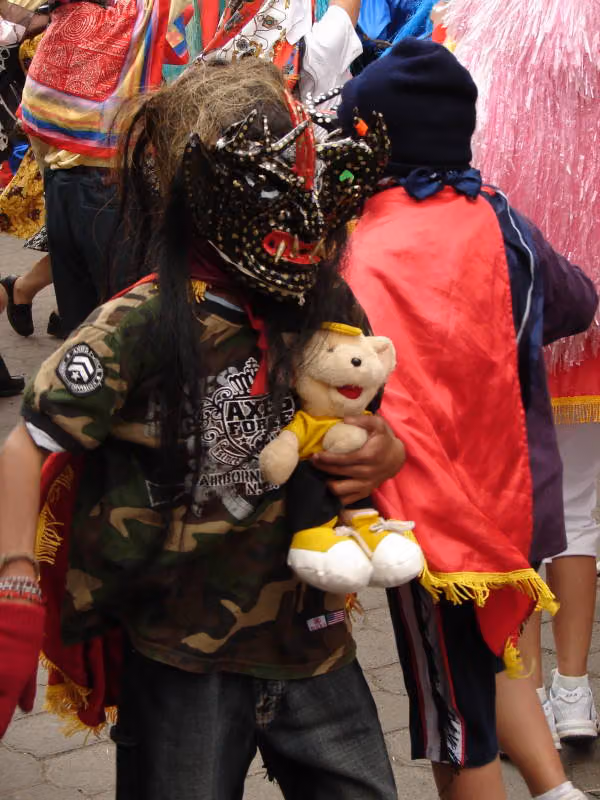 Diablada de Píllaro, foto 0701-142