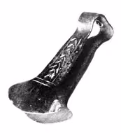 Copper thumb forceps, Peru (1933)