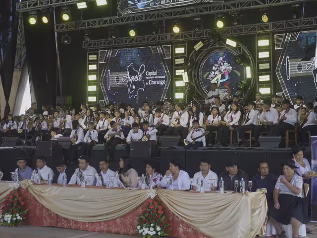 Opening of the National and International Charango Fair and Festival, Aiquile 2025