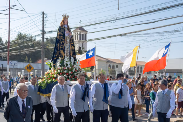 Procession of the Virgen de las 40 Horas, Limache (01)