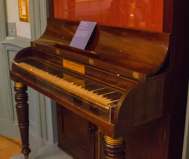 Piano at the Casa Fernández Blanco (1)