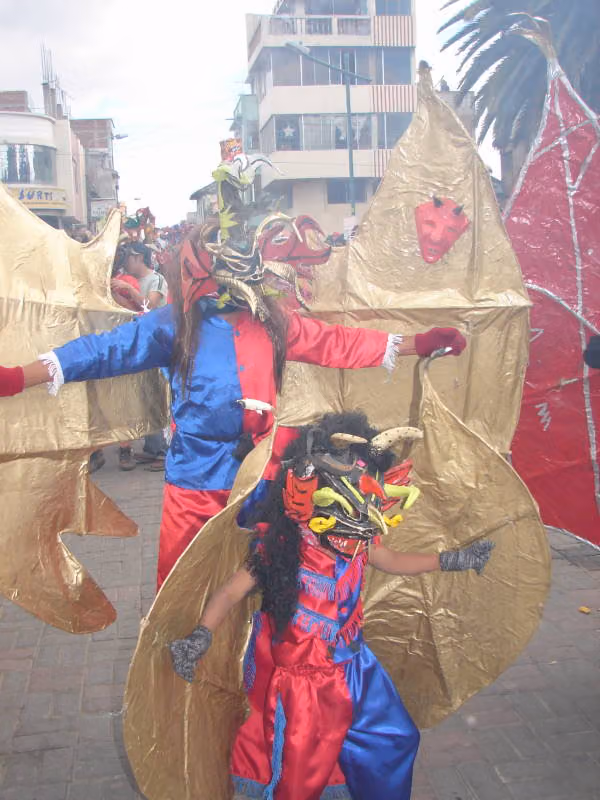 Diablada de Píllaro, photograph 006 (6 January 2007)