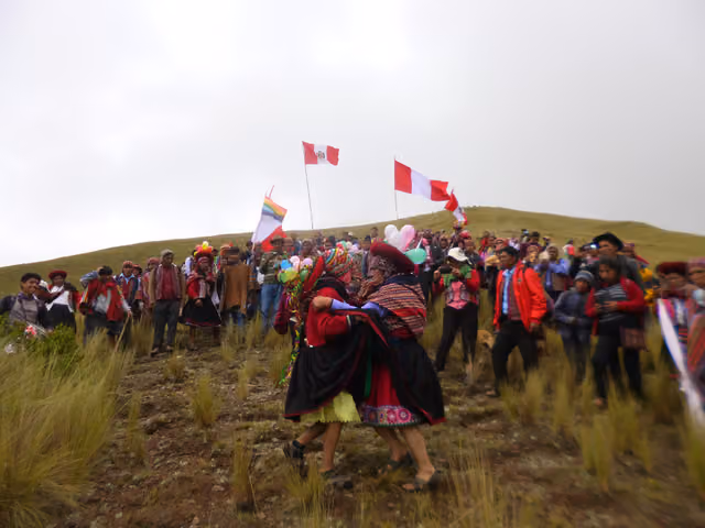 Linderaje boundary-walking, Fortaleza community, Cusco 2019 (photo 23)