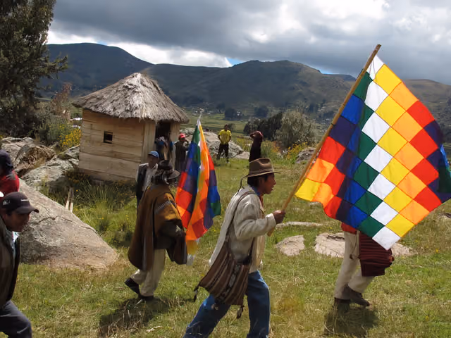 Aymara ceremony, Copacabana 1
