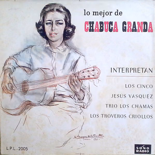 Lo mejor de Chabuca Granda (Los Cinco, Jesús Vásquez and others, 1961)