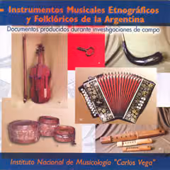 Recording-session image from the Instituto Nacional de Musicología Carlos Vega (2012)