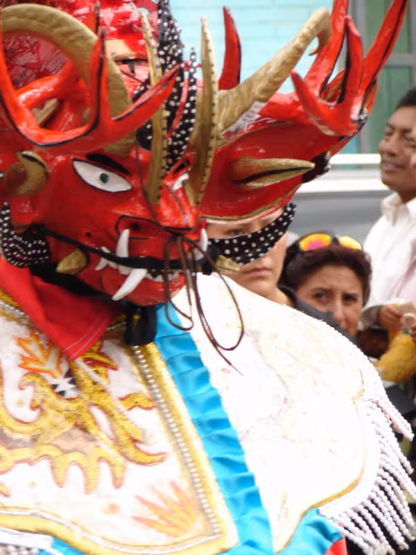 Diablada de Píllaro, photograph 081
