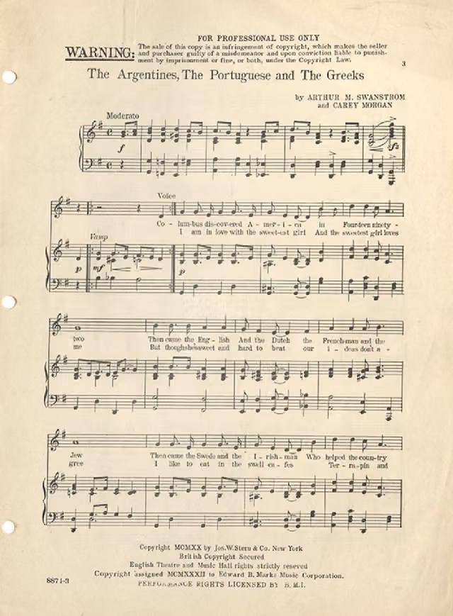 The Argentines, the Portuguese, and the Greeks — Page 1