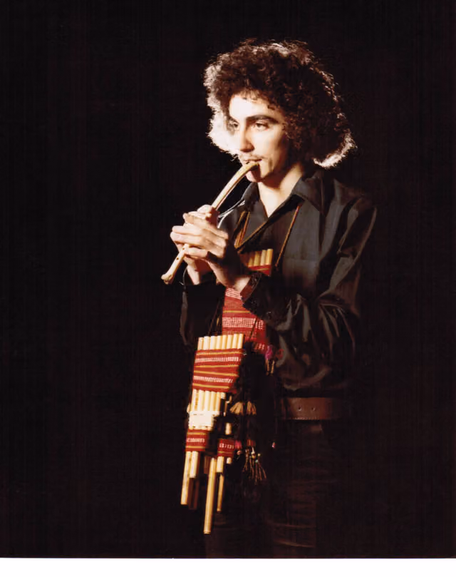 Artistic biography of Alcides Mejía Hany, Savia Andina founders (1975)
