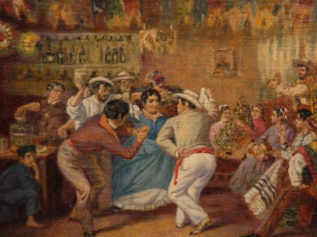 La Zamacueca (painting by Manuel Antonio Caro)