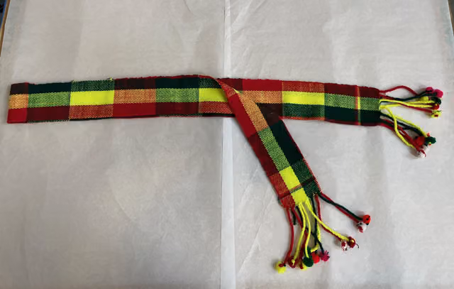 Sash of the Tinku de Macha dance costume