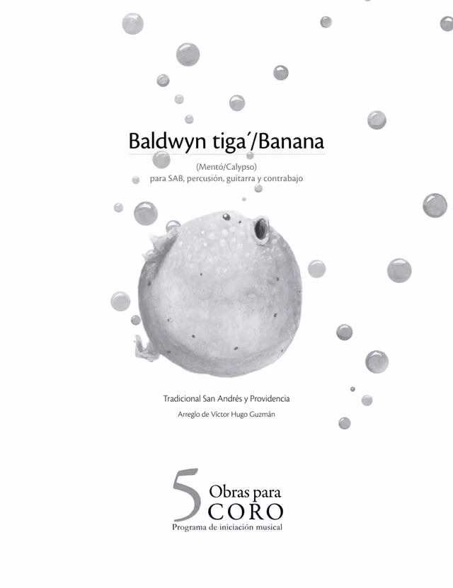 Batuta Baldwyn Tiga Banana (partitura) — Página 1