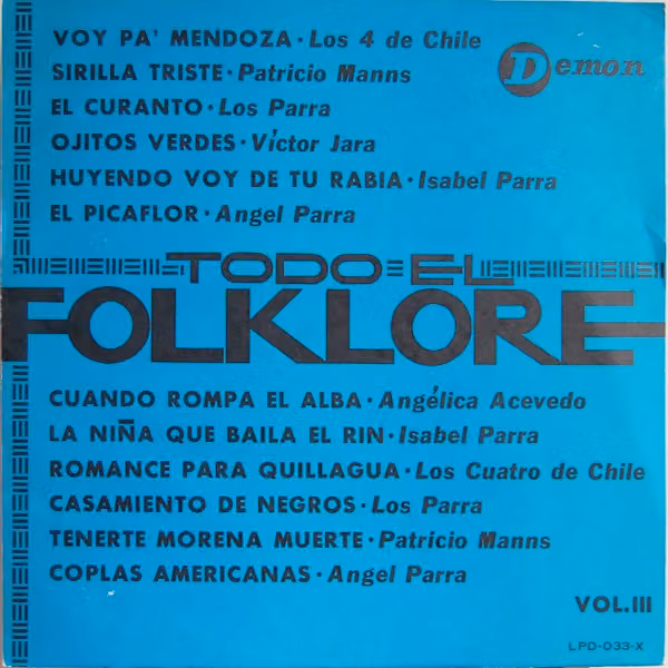 Various – Todo El Folklore Vol. III