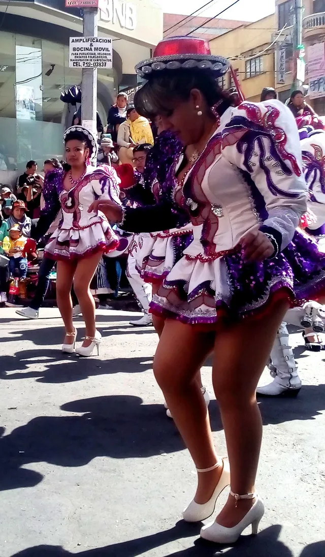 Danza caporales en el Gran Poder, La Paz, 2017