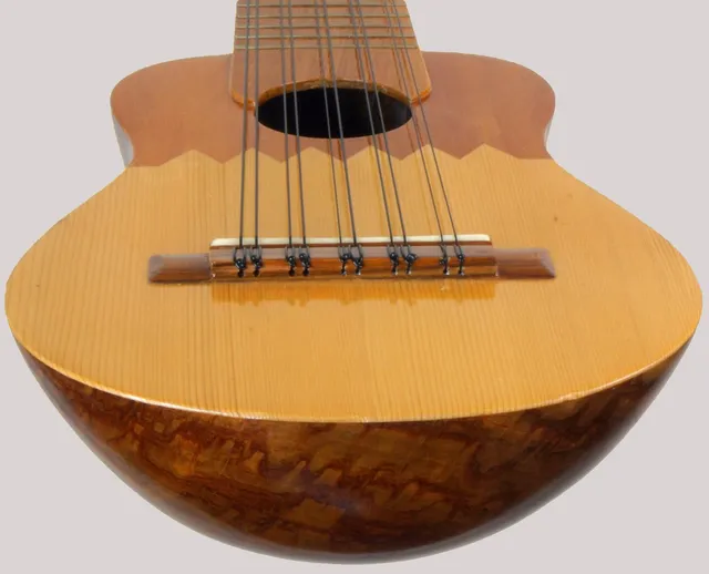 Peru Charango, bottom view