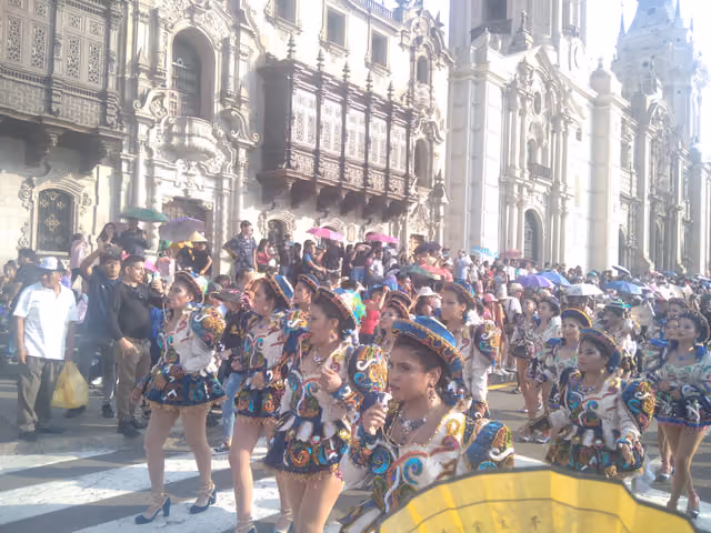 Morenada parade in Lima, Virgen de la Candelaria festival 2024 (photo 1295)