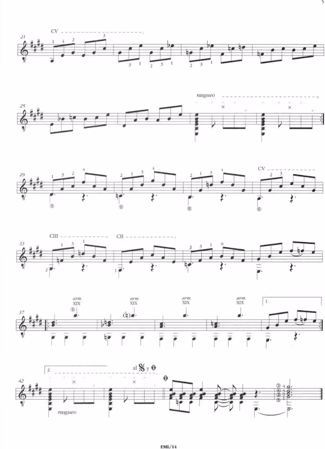 5 Ecuadorian pieces for guitar — Page 6