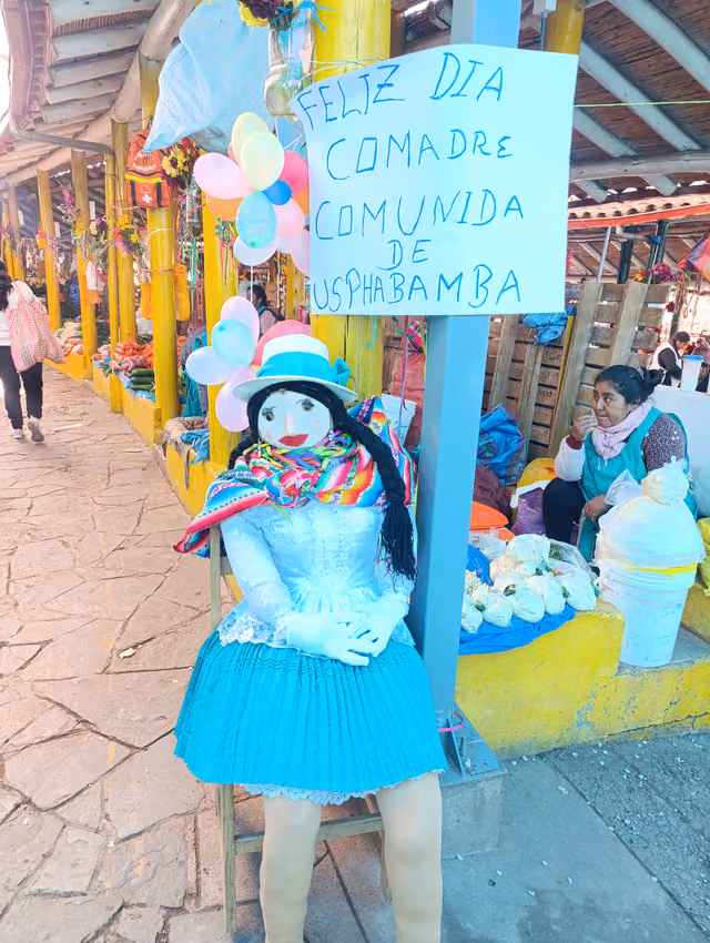 Festividad de comadres, mercado Vinocanchon 05