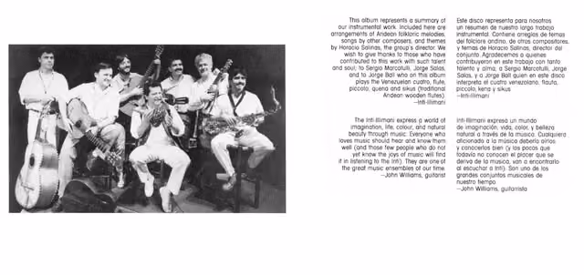 Inti‐Illimani – Imagination (Booklet)