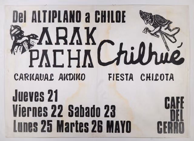 Arak Pacha and Chilhué: folk music concert (1987)