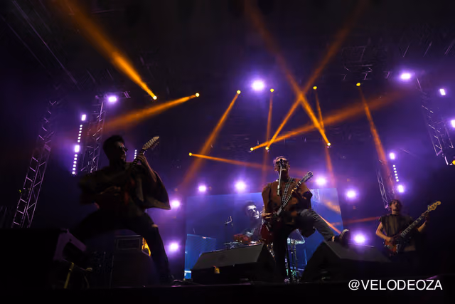 Velo de Oza en el Día de Rock Colombia, Bogotá
