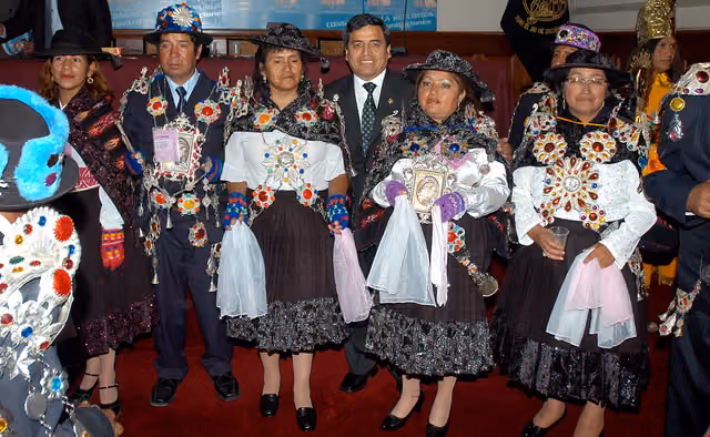 Fiesta patronal en honor a Santa Rosa de Lima, Carhuamayo (Junín), 2