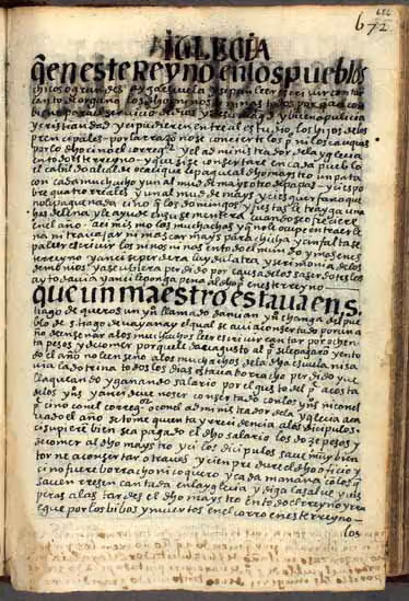 Los ayudantes indígenas de la parroquia (Guaman Poma, p. 686)