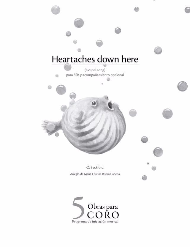 Heartaches Down Here (score, Fundación Batuta) — Page 1