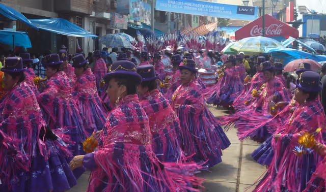 Morenada, heavy dance (Candelaria festival, Puno, 2013)