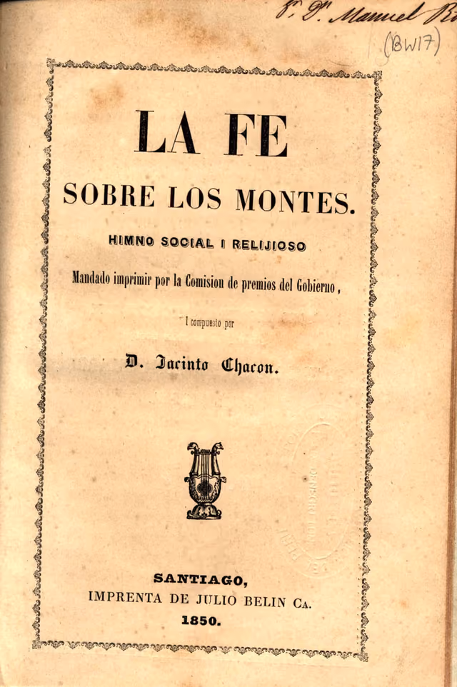 Faith over the mountains: social and religious hymn
