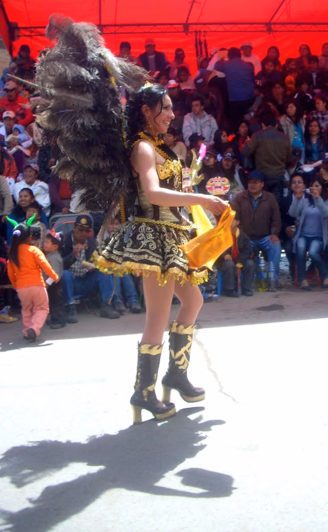 Diablesa, diablada Centinelas del Altiplano (Puno, Perú)