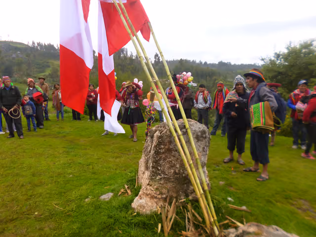 Linderaje boundary-walking, Fortaleza community, Cusco 2019 (photo 49)