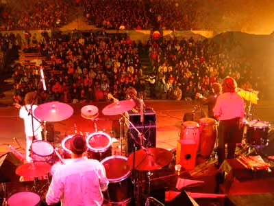 Lima stage from behind