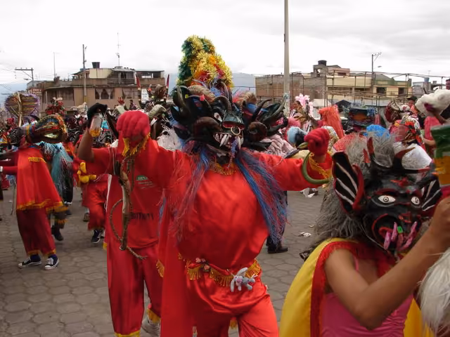 Diablada de Píllaro, photograph 042 (6 January 2007)