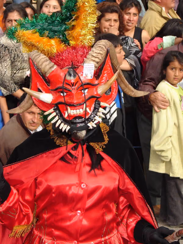 Diablada de Píllaro, photograph 076