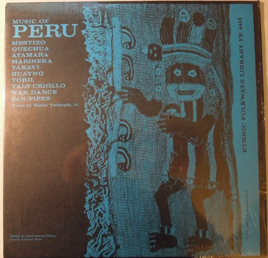 Music of Peru (Folkways, 1959)