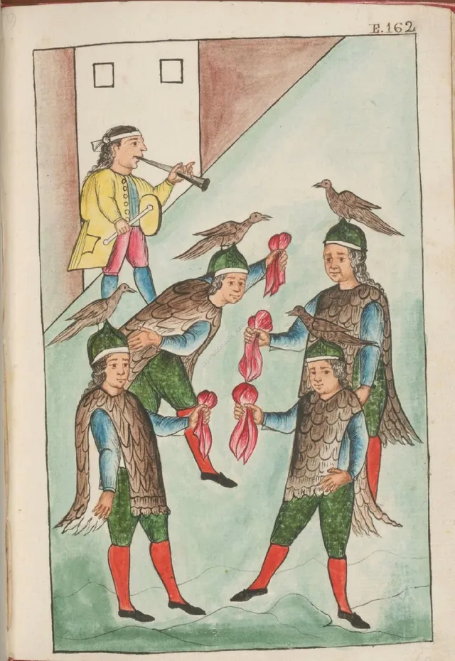 Danza de los pájaros (Códice Martínez-Compañón)