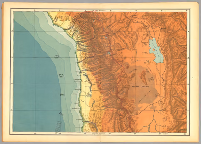 School map of Chile (1911)